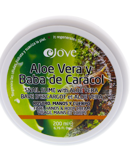 Creme bave escargot et aloe vera 200ml EJOVE régénérante et répatrice de la peau 10,99€