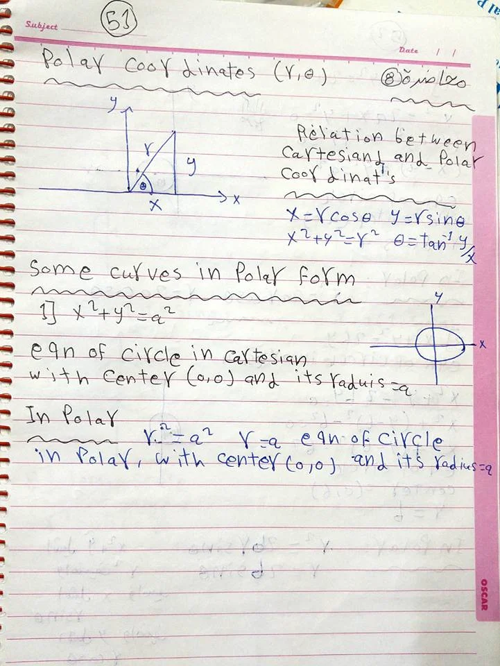 polar coordinates