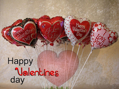 Latest Valentines Day Balloons Wallpaper Download