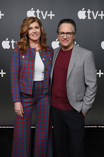 Connie Britton and Jason Katims, Creator/Executive Producer, from “Dear Edward” at the Apple TV+ 2023 Winter TCA Tour at The Langham Huntington Pasadena.