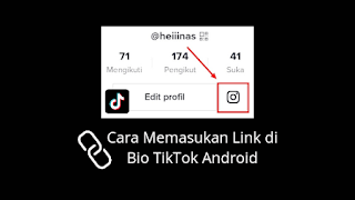 Cara Memasukan Link di Bio TikTok Android