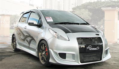 MODIFIKASI Toyota Yaris 2007