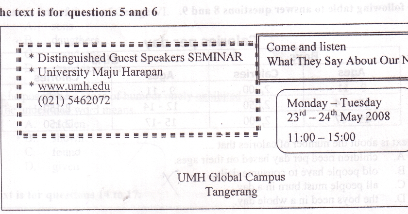 Contoh Announcement Osis Meeting - Contoh Two