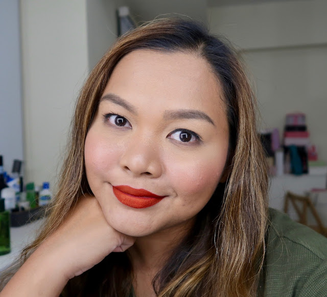 BTLA Liquid lipstick matte review affordable liquid lipstick morena filipina skin