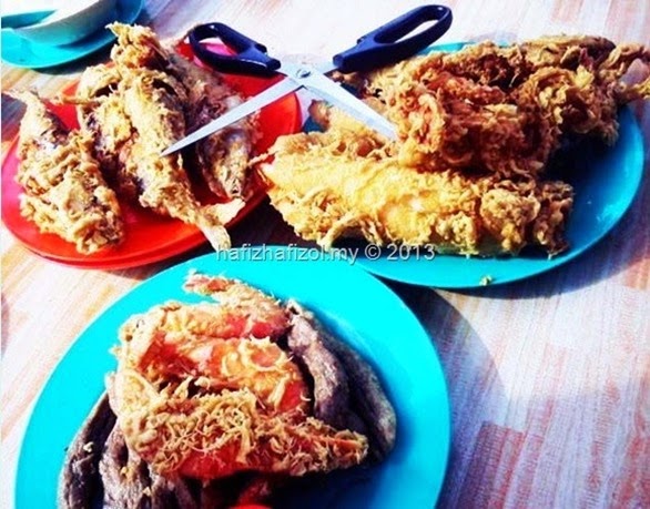 gambar ikan celup tepung 