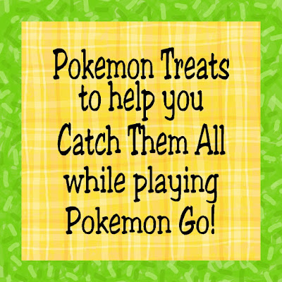 With Pokémon Go all the rage in my house and all throughout the neighborhood, I thought it would be fun to gather up some fun Pokémon Treats to enjoy while playing Pokémon Go or having a Pokémon party.