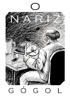 "O Nariz". Nankin sobre papel A4. 2010