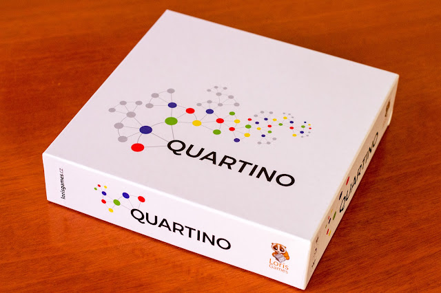 Recenzia spoločenskej hry Quartino na blogu https://www.spoluhratky.eu