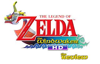 Wind Waker HD game logo saying review next to it