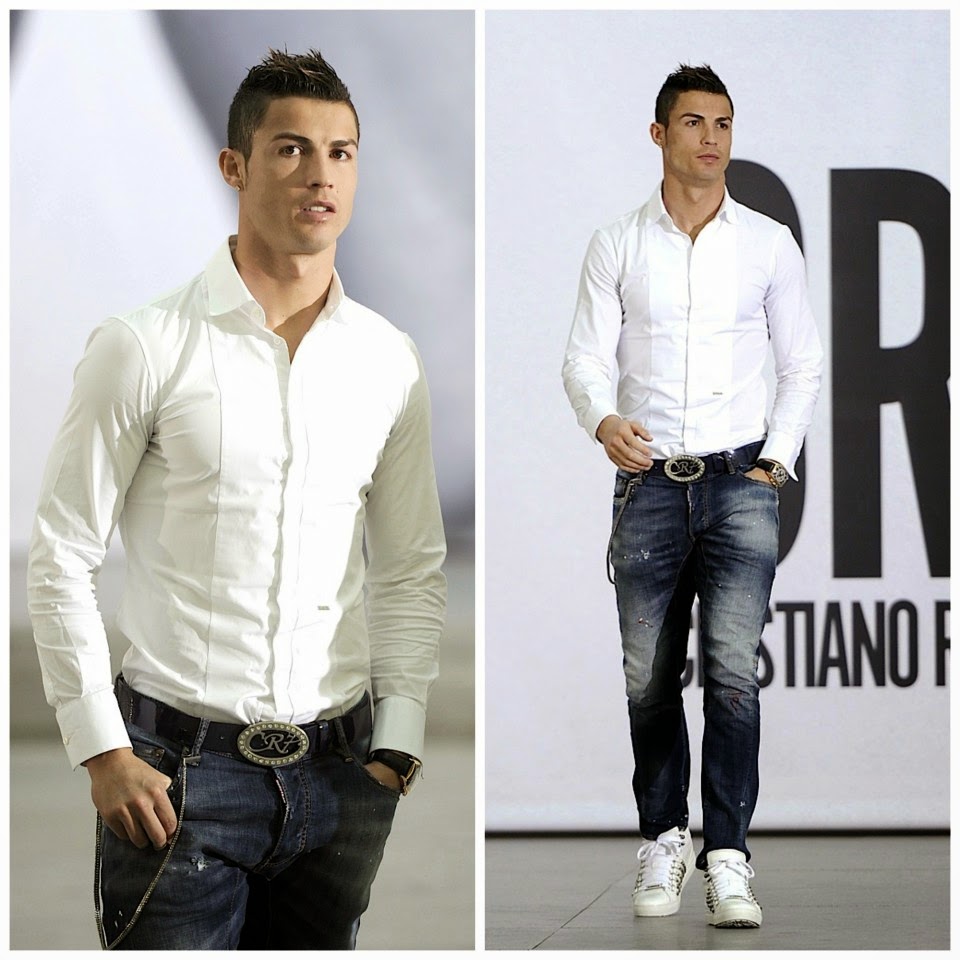 Football Player S Style Cristiano Ronaldo Fashion Style