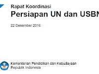 Kemendikbud Terapkan UN dan USBN di Tahun 2017