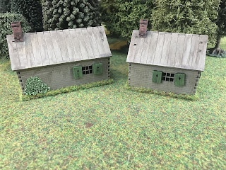 15mm scale Russian cottages