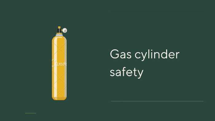 Gas cylinder safety