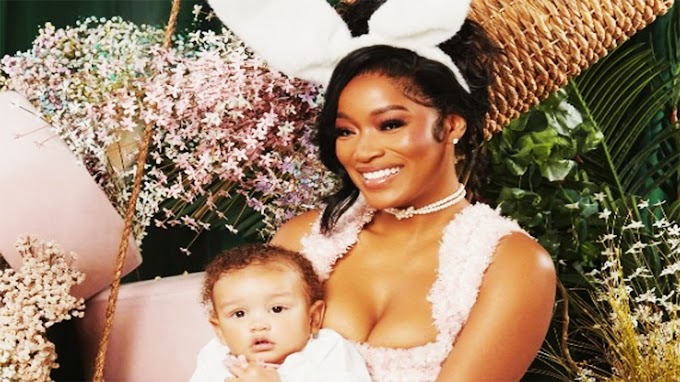 Easter 2024😍: Keke Palmer and Son Twinning Outfits😍