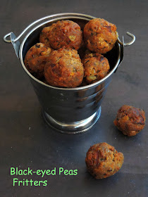 Black eyed peas fritters,Cow peas fritters