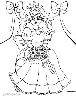 princesa para colorear11