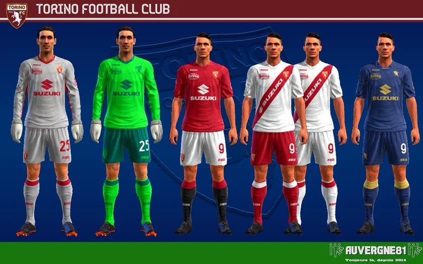 Kits Torino FC 2021-2022 For PES 2013