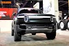 Futuristic Electrical Truck, Rivian, Fitted with Cooper Tires at SEMA Show 2022 @semashow #sema #sema2022 #rivian