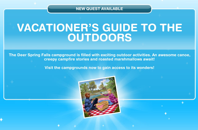 Sims-Freeplay-Deer-Spring-Falls-Campgrounds-Vactioner's-Guide-To-The-Outdoors-Quest