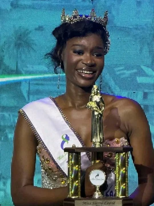Lachaeveh Alberta Caizarine Davies Crowned Miss Sierra Leone 2025 