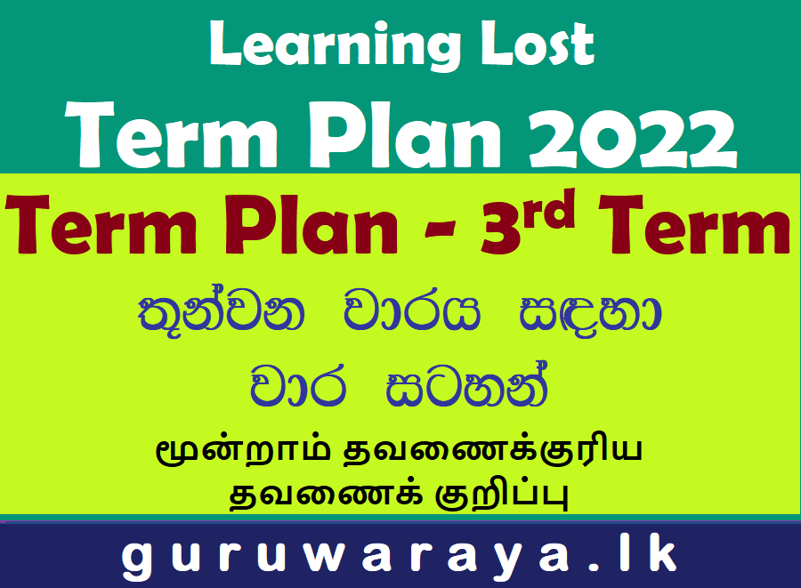 Term Plan ( Third Term - 2022)