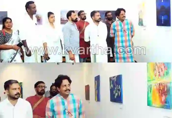 Canvas Group and Others exhibition started at Kathirur Art Gallery, Thalassery, News, Director, Cinema, Inauguration, Kerala.