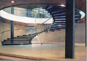 The Technical Centre also featured this huge spiral staircase