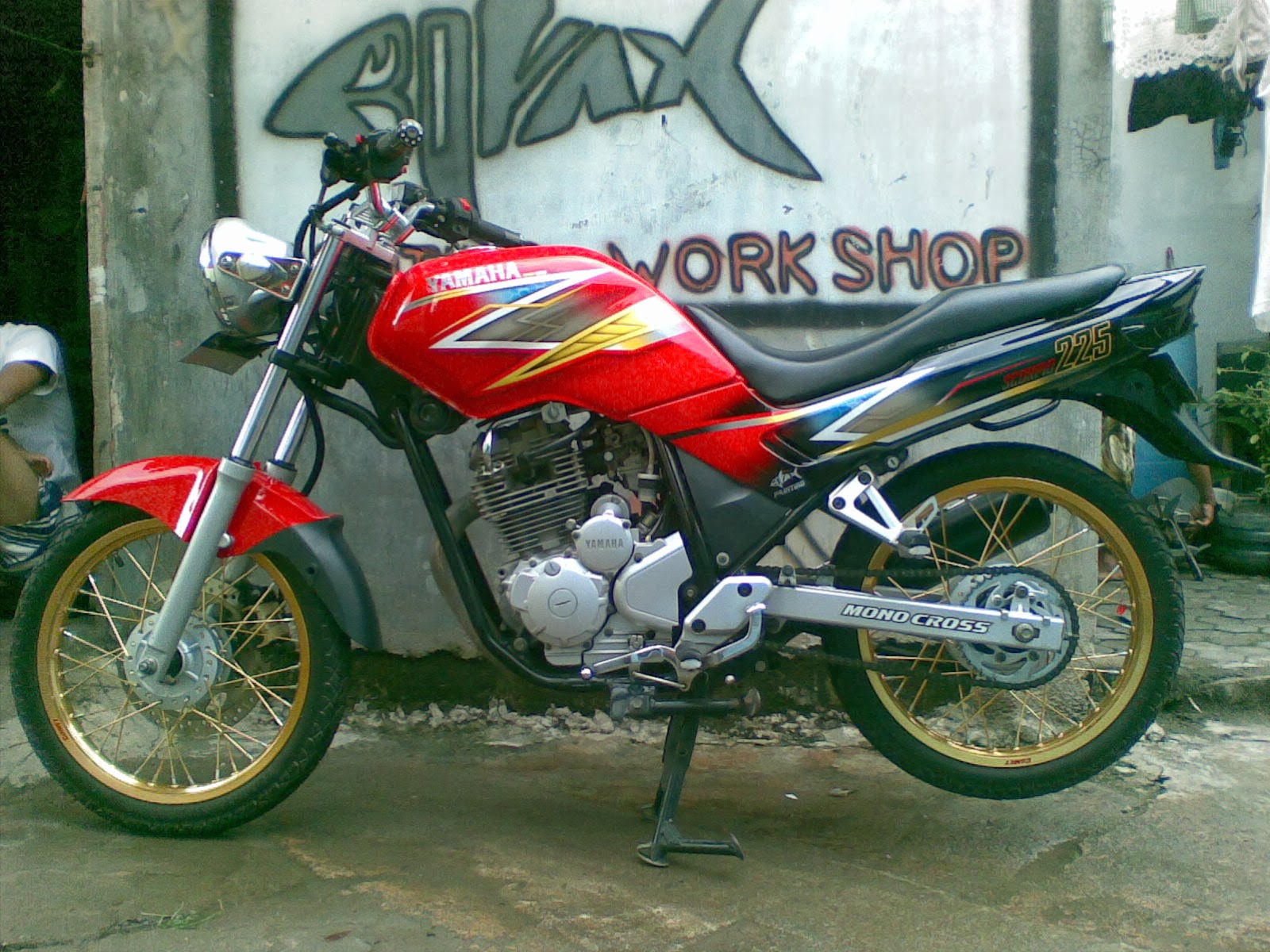 Kumpulan Modifikasi Motor Scorpio Z Airbrush Combo Modifikasi