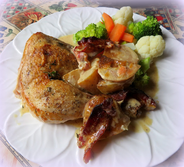 Honey Mustard Chicken & Potatoes