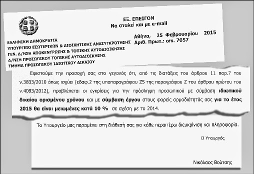 Αντιδράσεις για τον περιορισμό των προσλήψεων στους δήμους