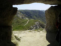 Vista dalla grotta