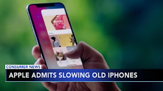 apple slows down older iphones