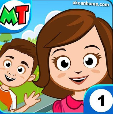 تحميل ماي تاون منزل الاسرة My Town Home APK احدث اصدار للاندرويد