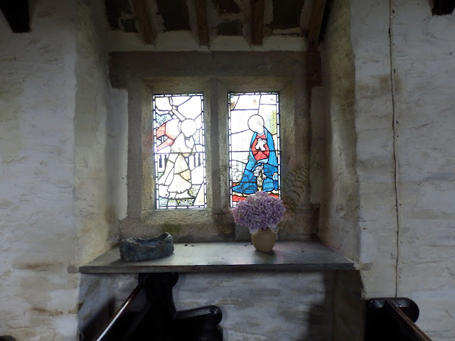 Inside St. Piran's Church, Thethevy, Cornwall