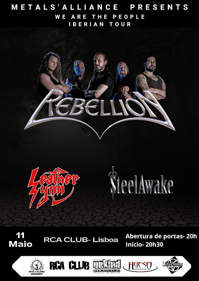 Reportagem: Rebellion, Leather Synn, SteelAwake @ RCA Club, Lisboa – 11/05/2022