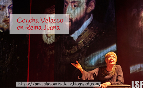 Concha Velasco en el Teatro Victoria Eugenia de Donostia interpretando a Reina Juana. 2016