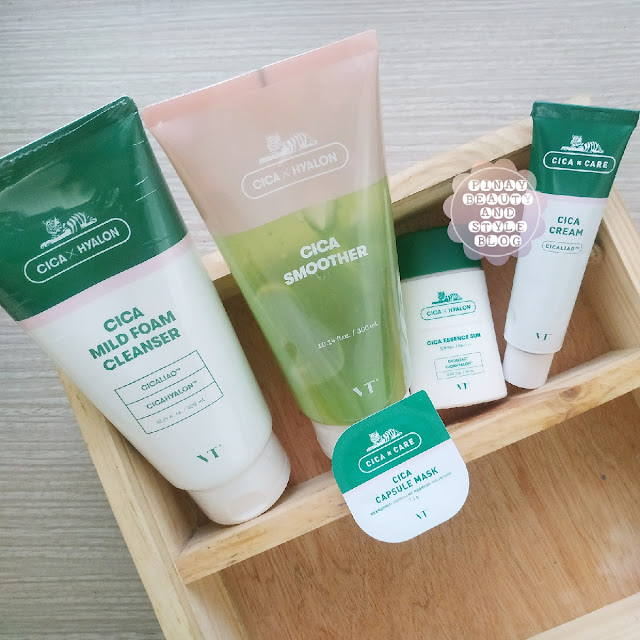 VT Cosmetics Cica Skincare! They Got A Cleanser, Smoother, Essence Sun Care, Mask, and Cream!