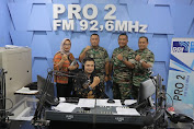 Silaturahmi Kapendam IM ke Radio Republik Indonesia (RRI) Banda Aceh