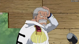 ワンピース アニメ 314話 モンキー・D・ガープ Monkey D. Garp | ONE PIECE Episode 314 Water 7