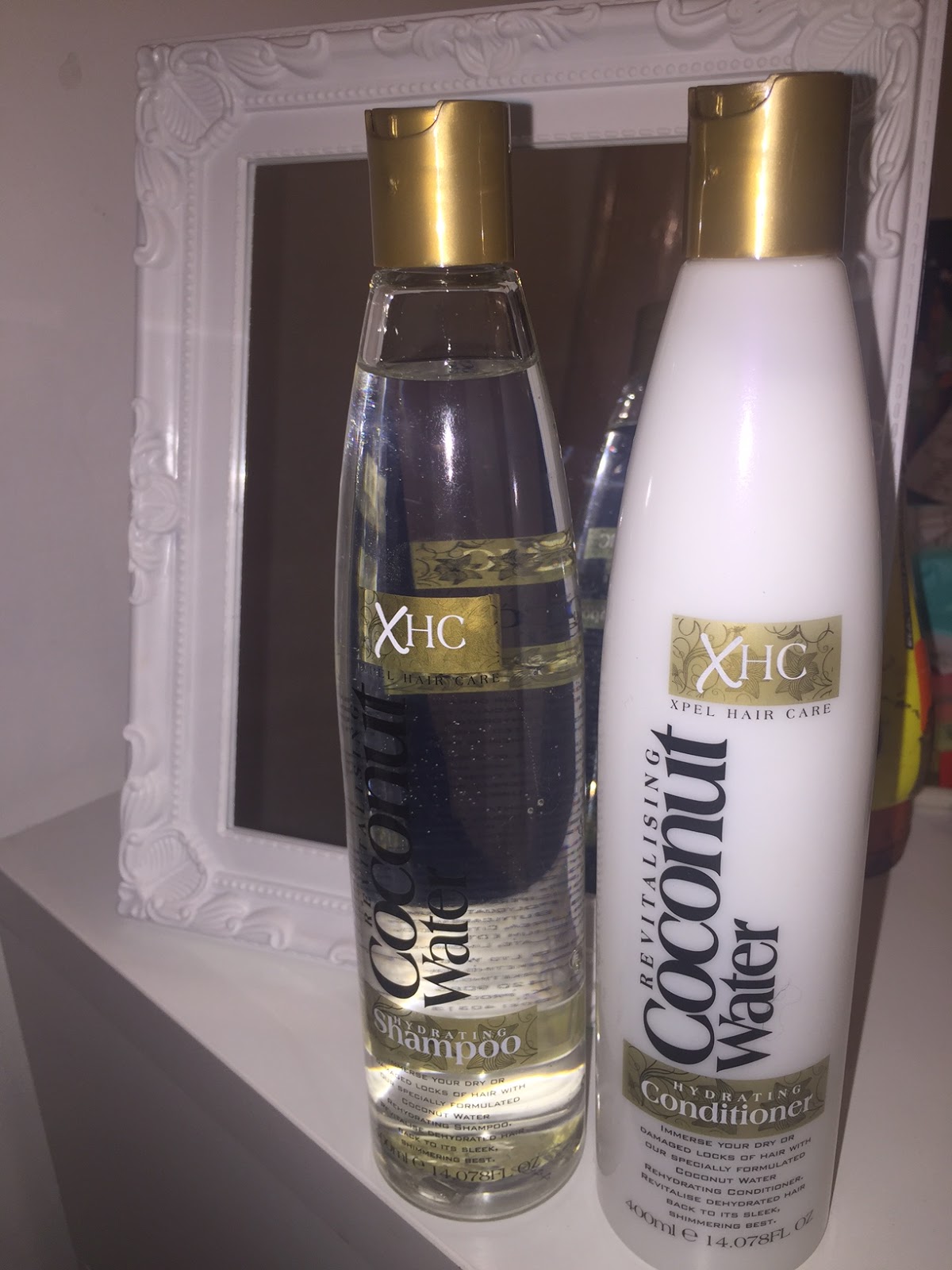 product review - coconut water shampoo and conditioner