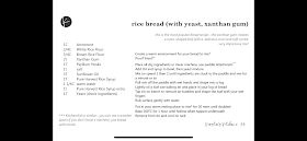 Xanthan gum bread recipe (traditional method)