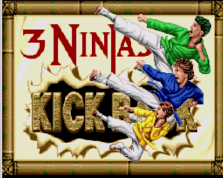 3 Ninjas Kick Back starter screen