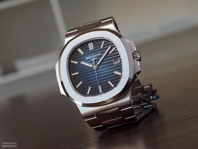 Patek Philippe Nautilus Tiffany & Co. Blue Dial 5711/1A-018– Wrist  Aficionado