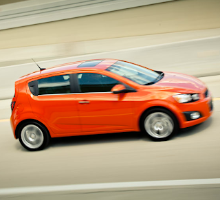 2012 Chevrolet Sonic Hatchback Orange