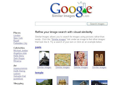 Google Lab Similar Image