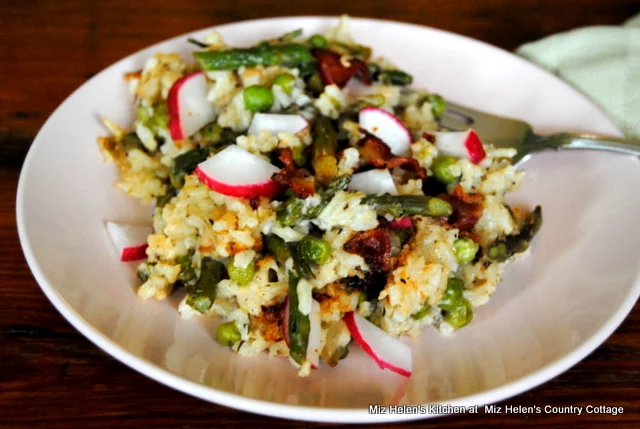 Asparagus & Pea Casserole at Miz Helen's Country Cottage