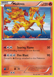 Moltres Next Destinies Pokemon Card