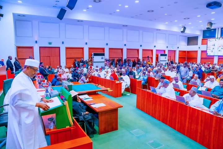 2023 BUDGET SPEECH: President Buhari presents Budget of Fiscal Consolidation and Transition to Senate