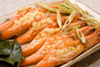 Tôm hấp sả lá , lá chanh Tôm hấp sả lá , lá chanh