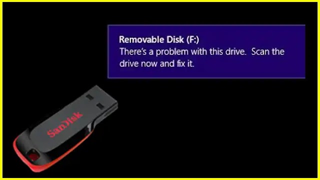 USB Error Message: There is a problem with this drive, know how to fix this USB error message